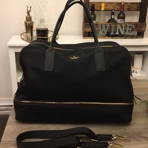 Kate Spade Black Leland Weekender
